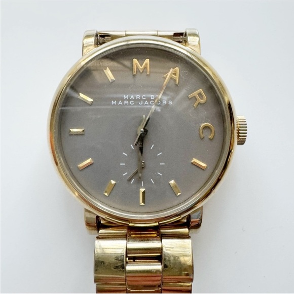 Marc by Marc Jacobs Baker Gold-Tone Women's Watch, Mbm3281 - Picture 2 of 6
